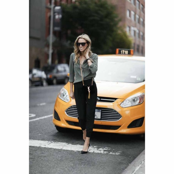 ATM Anthony Thomas Melillo Pants - ATM Jogger Pant Midnight Size Small